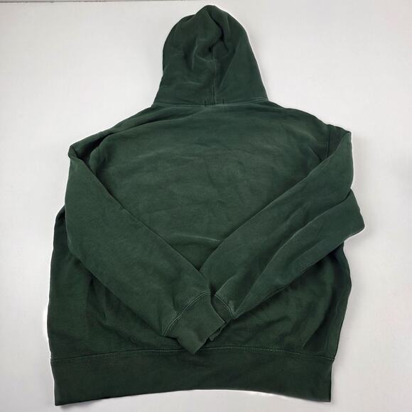 Polo Ralph Lauren Sweatshirt Hoodie Mens XL Green POLO 1967 Applique Pullover - Picture 9 of 10